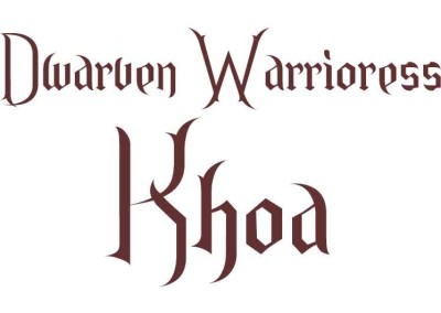 Dwarven Warrioress Khoa